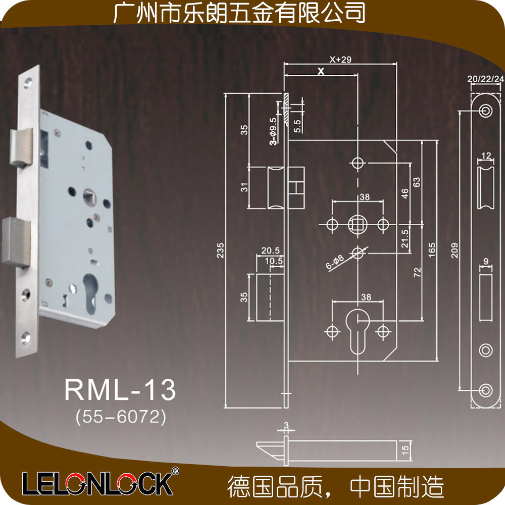 91短视频免费版91短视频在线下载 RPL-04-15不锈钢防盗门锁