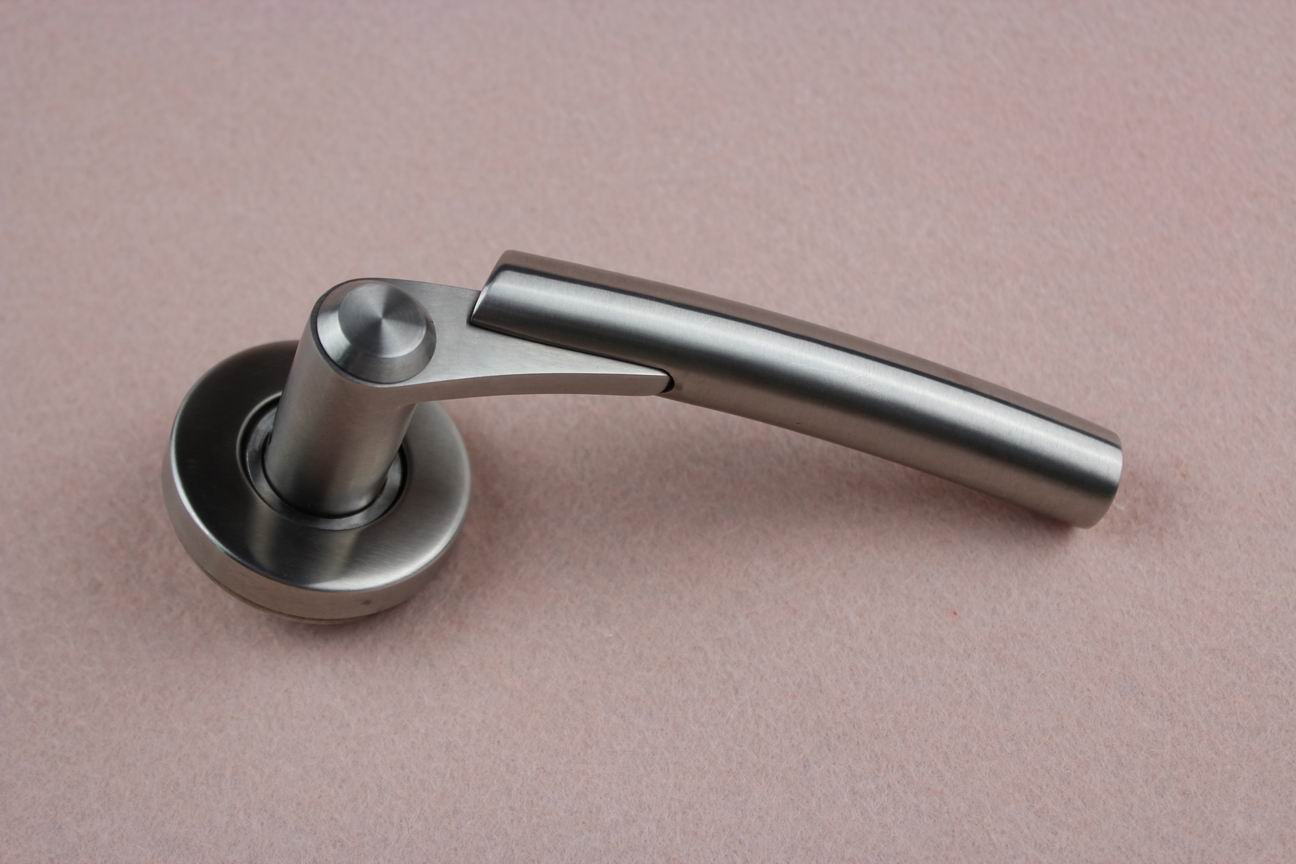 Entry Door Interior Handles Stainless steel insulated Door lever Handle